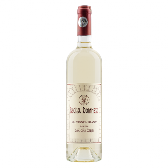 Beciul Domnesc Sauvignon blanc - demisec (750 ml)