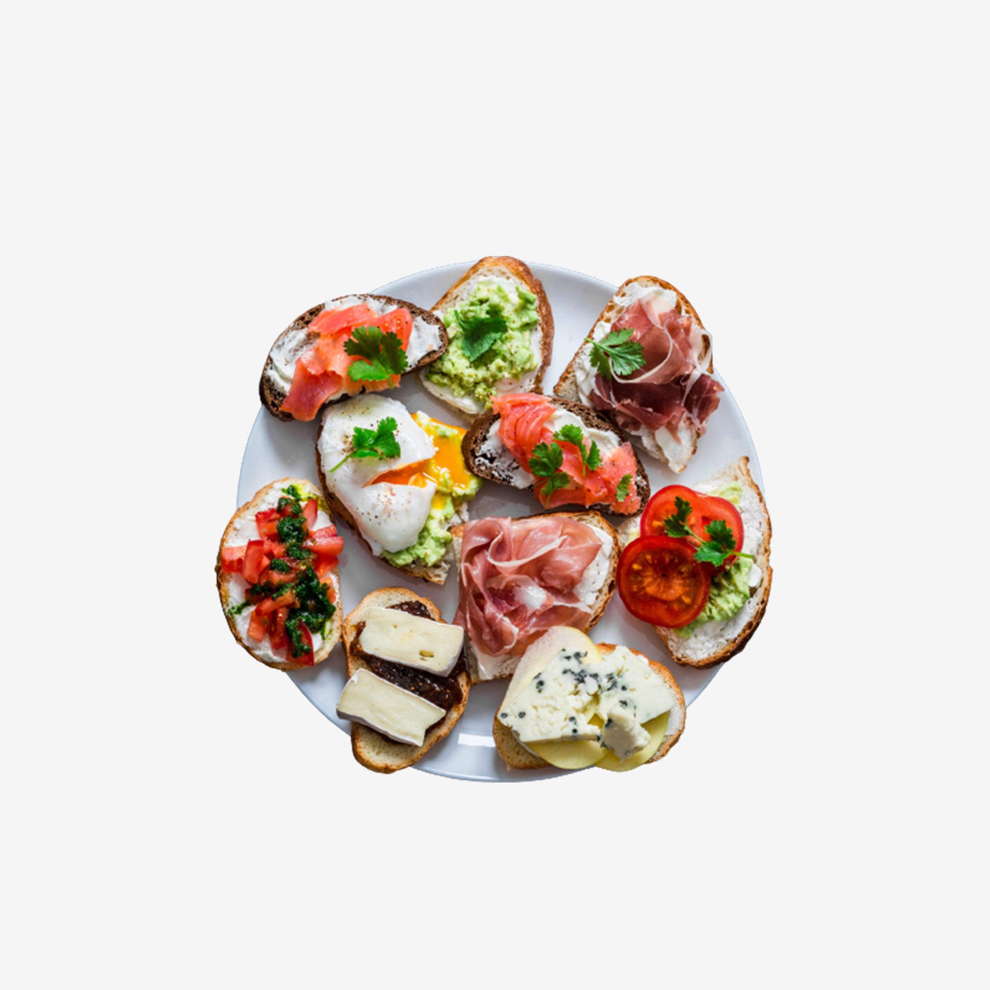 Bruschete mixte